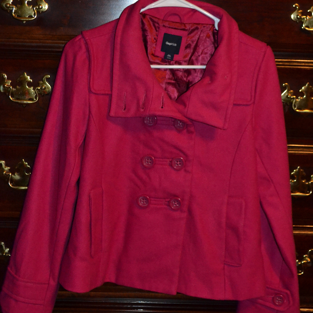 Gap Kids Girls Pea Coat, Size XXL (14-16)